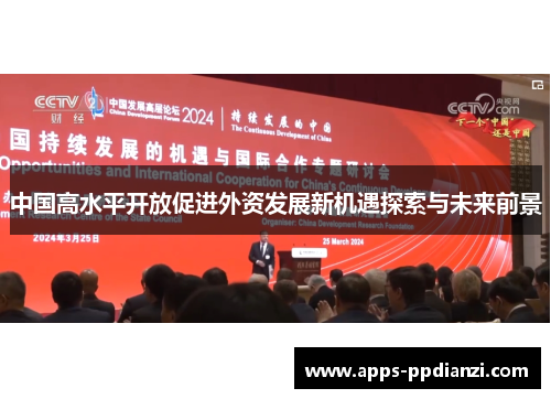 中国高水平开放促进外资发展新机遇探索与未来前景 中国高水平开放促进外资发展新机遇探索与未来前景