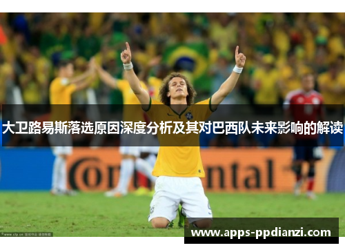 大卫路易斯落选原因深度分析及其对巴西队未来影响的解读 大卫路易斯落选原因深度分析及其对巴西队未来影响的解读